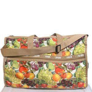 LeSportsac Fruit Farmers Market Print Large Weekender Duffle Bag